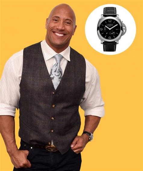 dwayne johnson panerai|dwayne johnson watches 2021.